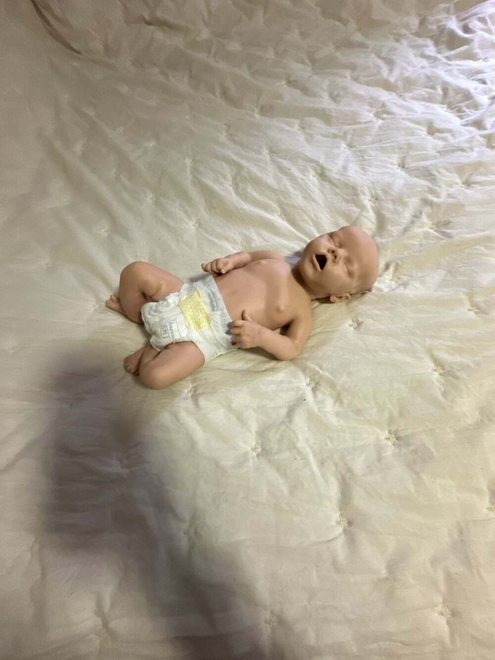 SILICONE PRESTAN Infant CPR Training Manikin Medium Tone